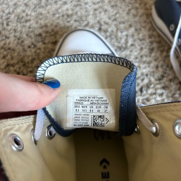 University of Michigan painted converse - Picture 7 of 7